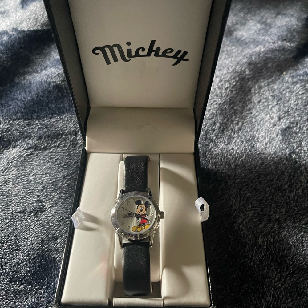 Can Somebody Say.  Mickey Mouse Watch.
